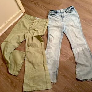 Lot of 2 And Now This pants size 32.